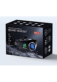 Q28 Helmet Intercom +32GB SD Kartlı Bluetooth Motorsiklet Kask Kulaklığı İnterkom