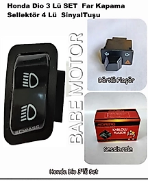 DİO 4 LÜ FAR KAPAMA VE ROLE SELLEKTÖR