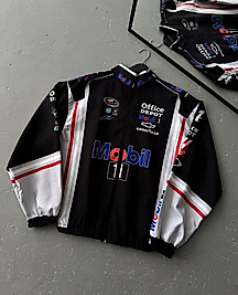 Paraşüt Kumaş Baskılı Oversize Unisex Rüzgarlık Yağmurluk