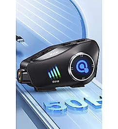 Q28 Helmet Intercom +32GB SD Kartlı Bluetooth Motorsiklet Kask Kulaklığı İnterkom