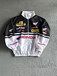 Paraşüt Kumaş Baskılı Oversize Unisex Rüzgarlık Yağmurluk