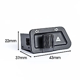 Motorsiklet 4 LÜ Sinyal Tuşu