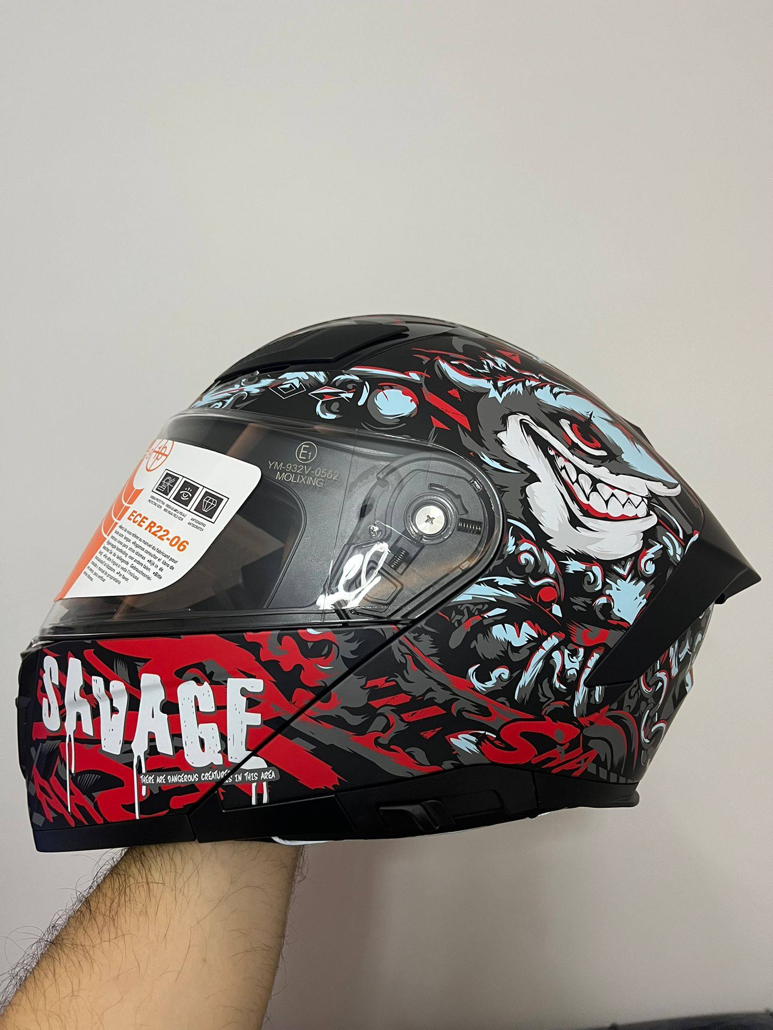 MOLIXING ÇENE AÇILIR SAVAGE KASK