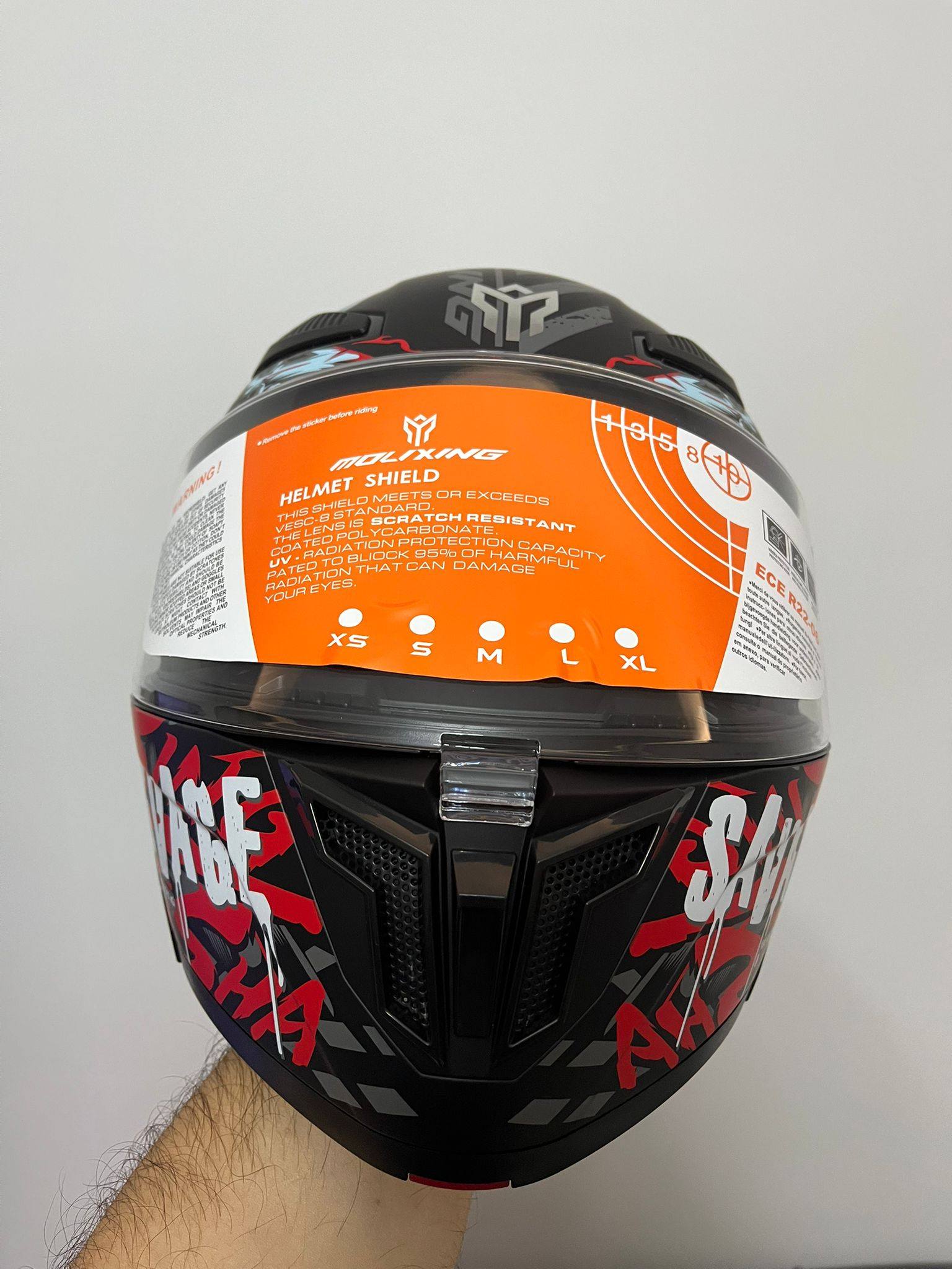 MOLIXING ÇENE AÇILIR SAVAGE KASK